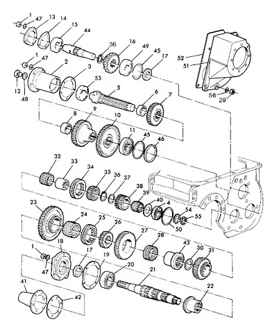 396120 - шестерня косозубая 30 зубов